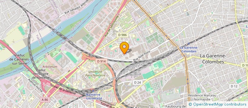 localisation de l'entreprise CONSORCYS  NANTERRE