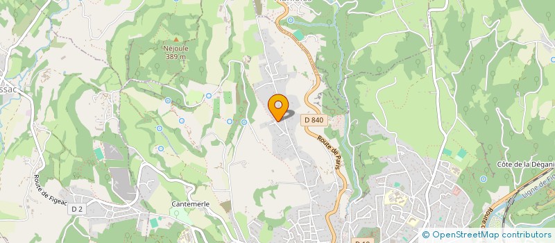 localisation de l'entreprise CONSORT EUROP DIFFUSION AUTOMAT MATERIEL  FIGEAC