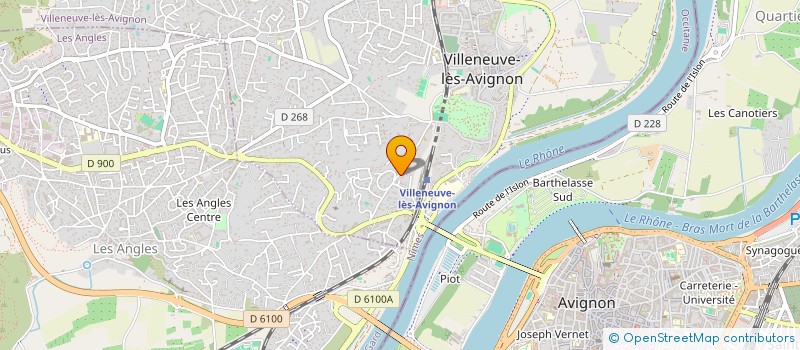 localisation de l'entreprise CONSORT SILHOL  VILLENEUVE-LES-AVIGNON