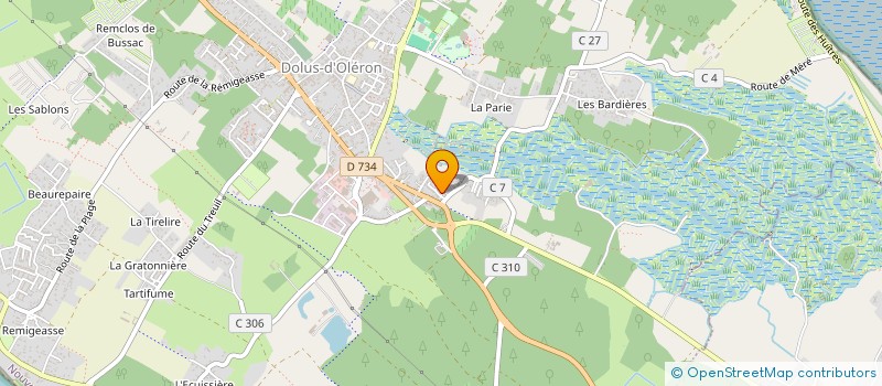 localisation de l'entreprise CONSORT SOURBIER JOEL MAURICETTE CHRISTI  DOLUS-D OLERON