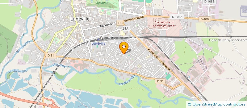 localisation de l'entreprise CONSORTIM  LUNEVILLE