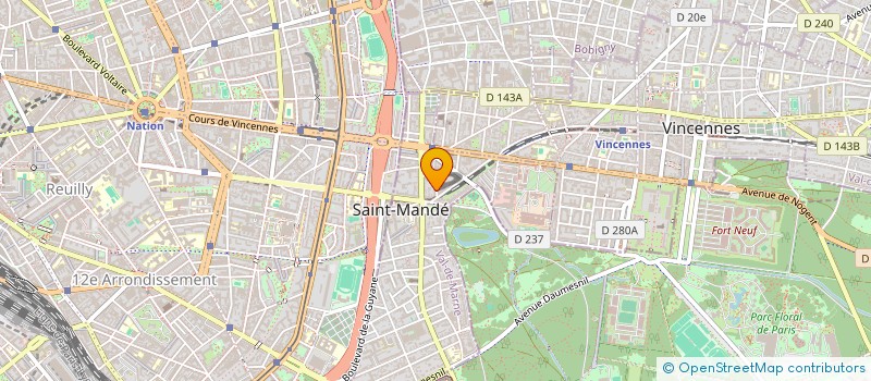 localisation de l'entreprise CONSORTIO  SAINT-MANDE