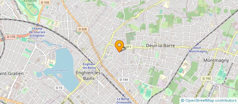 localisation de l'entreprise CONSORTIUM ABBASSI  MONTMORENCY