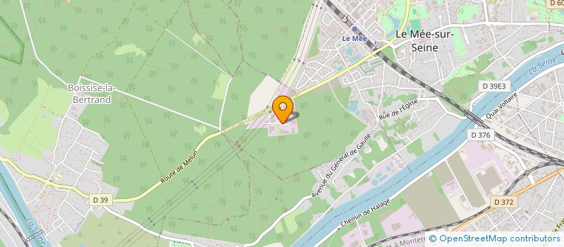 localisation de l'entreprise CONSORTIUM AMENAGEMENT IMMOBILIER  LE MEE-SUR-SEINE