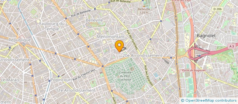 localisation de l'entreprise CONSORTIUM D ACTIVITES ET DE PRODUCTIONS EUROPEENNES  PARIS