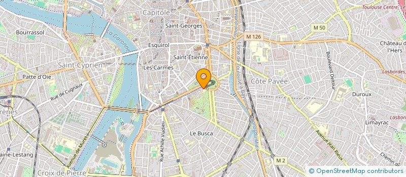 localisation de l'entreprise CONSORTIUM D'ETABLISSEMENTS FRANCAIS D'ENSEIGNEMENT SUPERIEUR ET DE RECHERCHE POUR LE DEVELOPPEMENT DE L'USTH à TOULOUSE