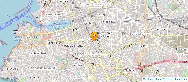 localisation de l'entreprise CONSORTIUM D'EXPLOITATION DE GARAGES à MARSEILLE