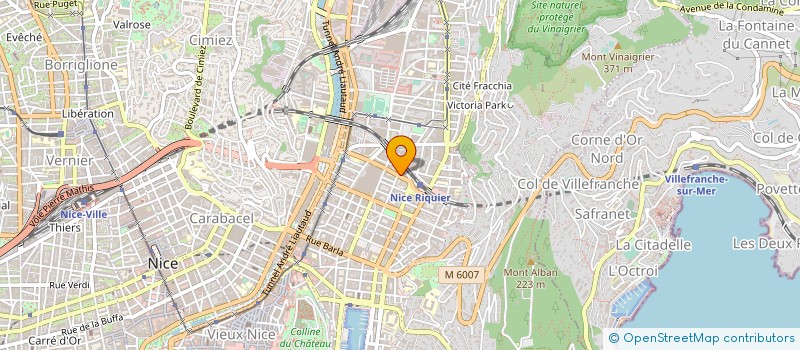 localisation de l'entreprise CONSORTIUM DE L EQUIPEMENT à NICE