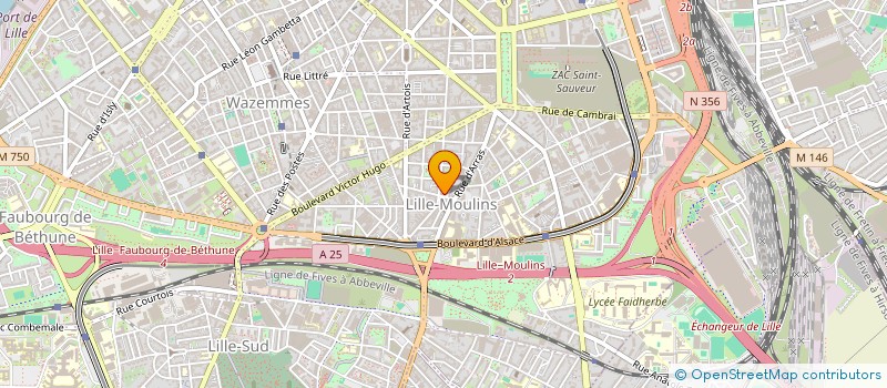 localisation de l'entreprise CONSORTIUM DSTRIBUTION PRODUITS LAITIERS à LILLE