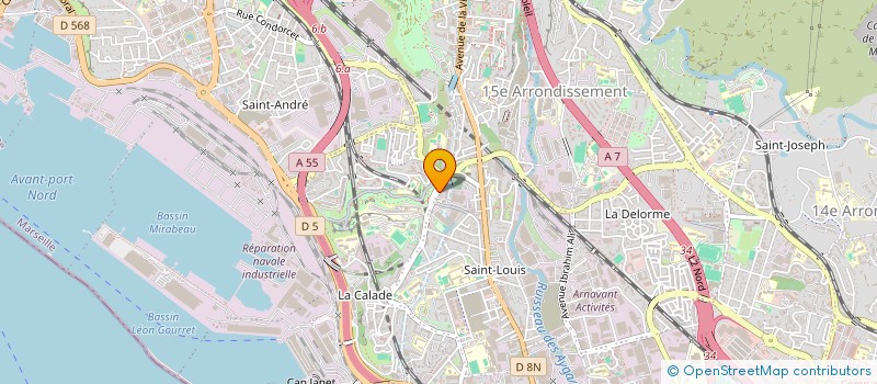 localisation de l'entreprise CONSORTIUM EUROPEEN DU FUNERAIRE à MARSEILLE
