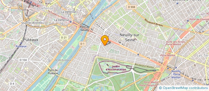 localisation de l'entreprise CONSORTIUM EUROPEEN EXPANSION  NEUILLY-SUR-SEINE