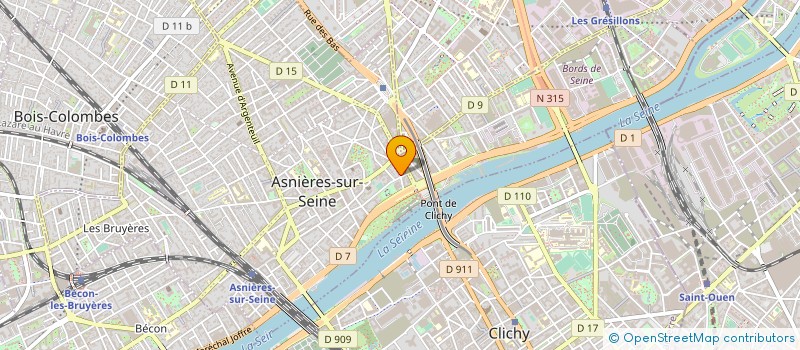localisation de l'entreprise CONSORTIUM FRANCAIS ECHANGES INTERNATION  ASNIERES-SUR-SEINE