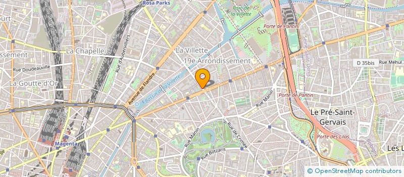 localisation de l'entreprise CONSORTIUM GENERAL DU BATIMENT  PARIS