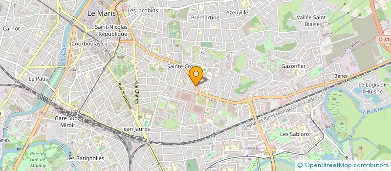 localisation de l'entreprise CONSORTIUM IMMOBILIER DE L'OUEST à LE MANS