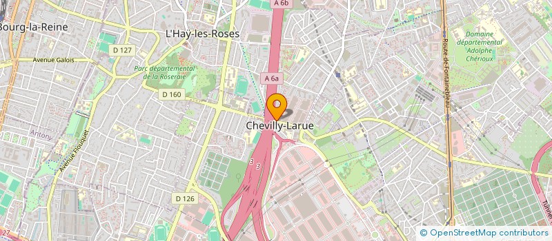 localisation de l'entreprise CONSORTIUM IMMOBILIER INDUSTRIEL  L'HAY-LES-ROSES