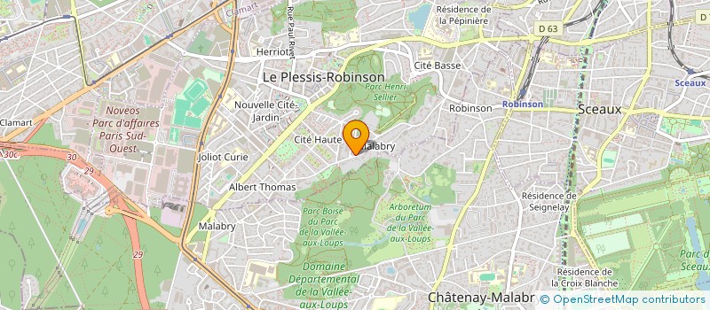 localisation de l'entreprise CONSORTIUM INTERNATIONAL DE HAUTE TECHNOLOGIE à LE PLESSIS-ROBINSON