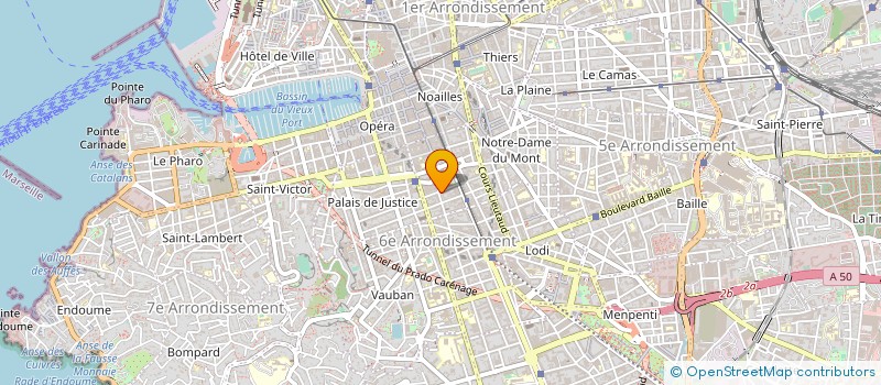 localisation de l'entreprise CONSORTIUM MERIDIONAL DE TRANSACTIONS à MARSEILLE
