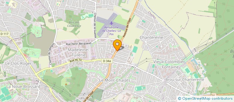 localisation de l'entreprise CONSORTIUM NOUVELLES METHODES ENTREPREND à CHELLES