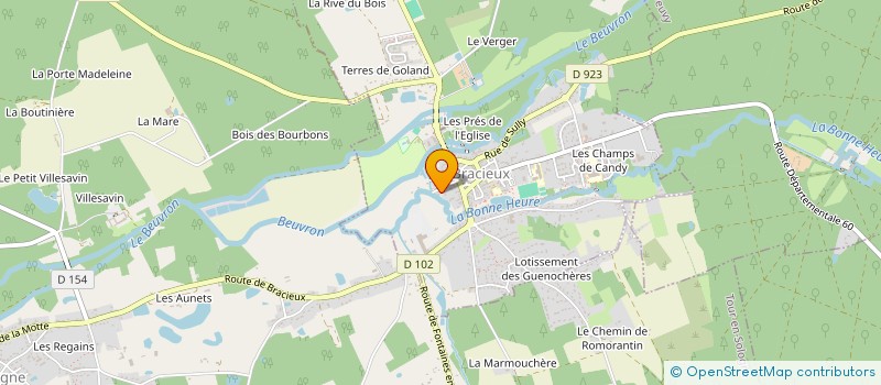 localisation de l'entreprise CONSORTS AUTEBERT  BRACIEUX