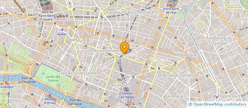 localisation de l'entreprise CONSORTS BLANC à PARIS