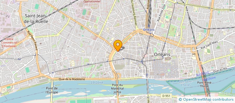 localisation de l'entreprise CONSORTS BLUET à ORLEANS