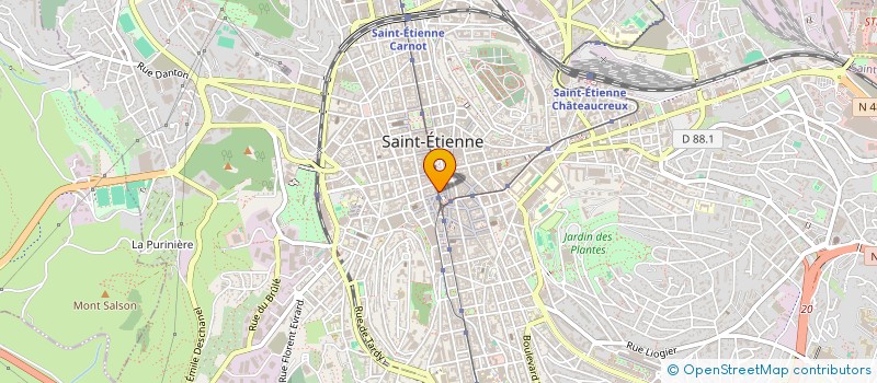 localisation de l'entreprise CONSORTS BODIKIAN à SAINT-ETIENNE