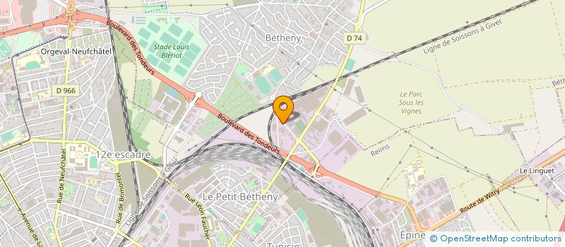 localisation de l'entreprise CONSORTS BONNO  BETHENY