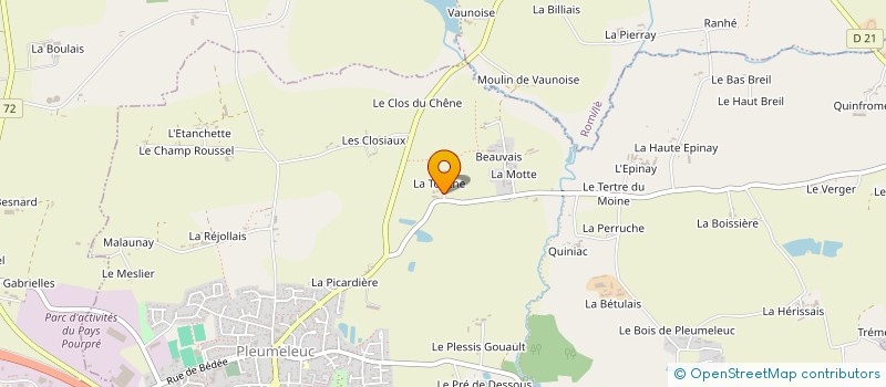 localisation de l'entreprise CONSORTS BRIOT  BEDEE