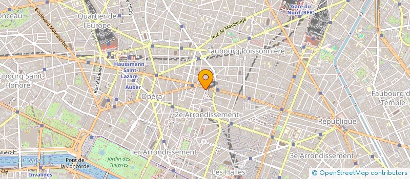 localisation de l'entreprise CONSORTS CANTAL  PARIS