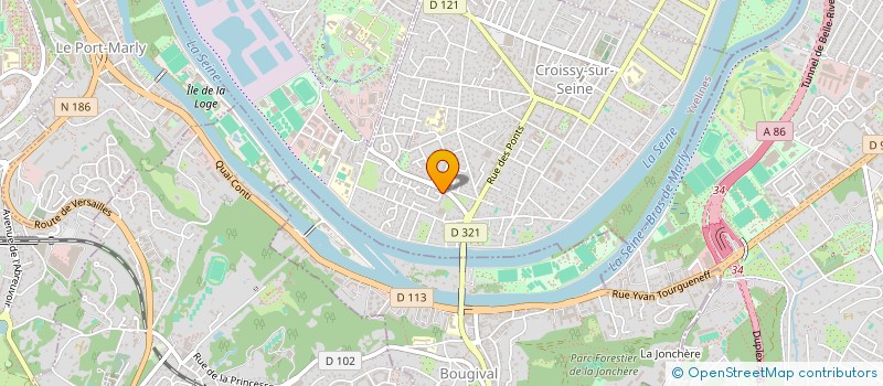 localisation de l'entreprise CONSORTS CHAMBI 3000  CROISSY-SUR-SEINE