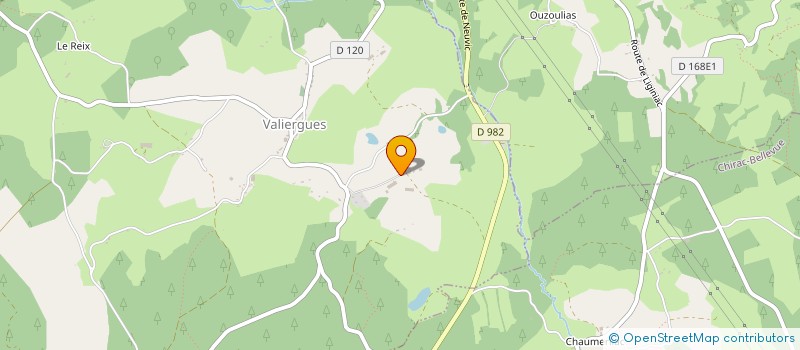 localisation de l'entreprise CONSORTS CLAIR  VALIERGUES