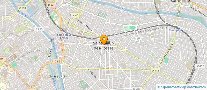 localisation de l'entreprise CONSORTS COURPOTIN GRENAUDIER à SAINT-MAUR-DES-FOSSES