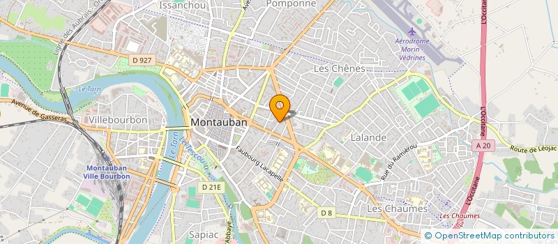 localisation de l'entreprise CONSORTS DARROUX  MONTAUBAN