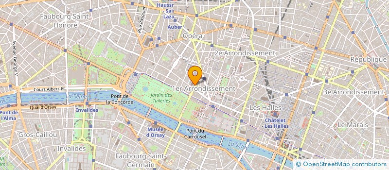 localisation de l'entreprise CONSORTS DAUCHEZ DONON  PARIS