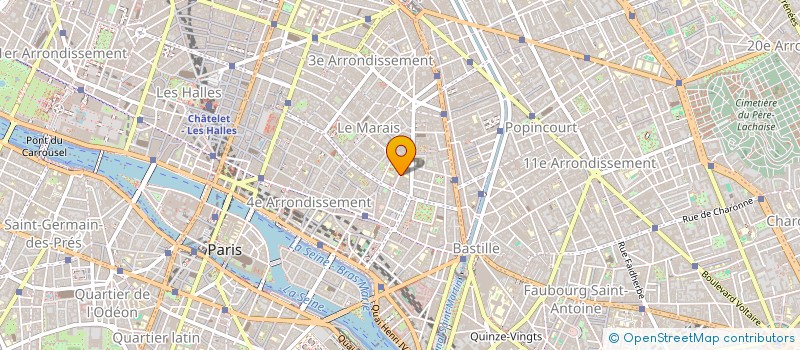 localisation de l'entreprise CONSORTS DEBLADIS SCHAETZ MARTIN  PARIS