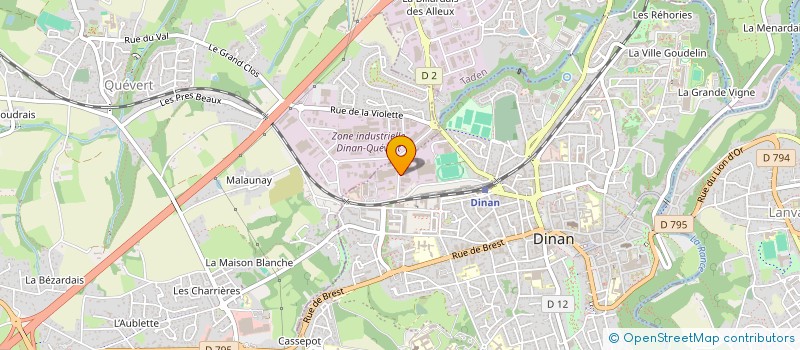 localisation de l'entreprise CONSORTS DEGANO  DINAN