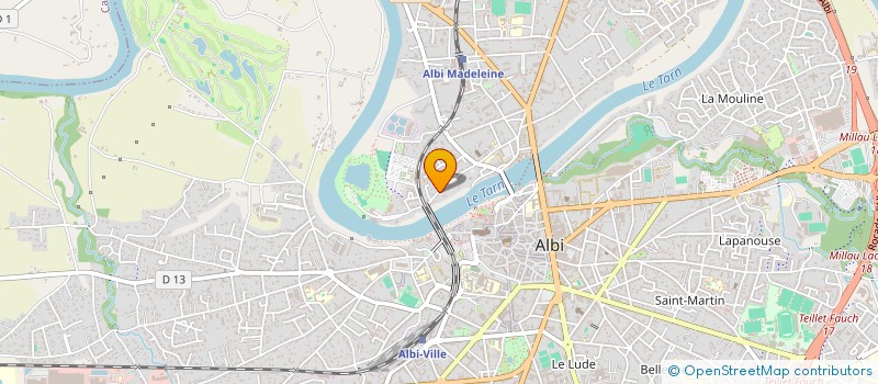 localisation de l'entreprise CONSORTS DUBOIS GINTENREITER à ALBI