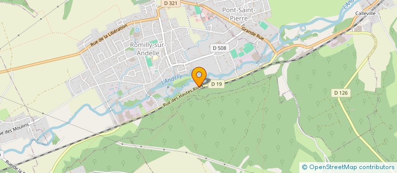 localisation de l'entreprise CONSORTS DUMENIL CLAUDE ET LOUIS  ROMILLY-SUR-ANDELLE