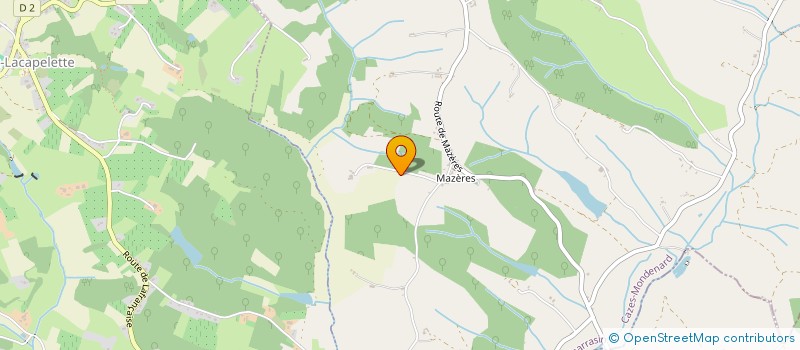 localisation de l'entreprise CONSORTS DURAND JEAN BERNARD DURAND THE  LAUZERTE