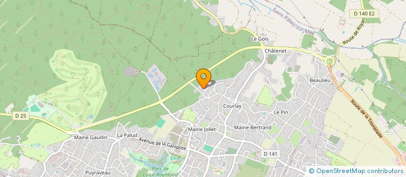 localisation de l'entreprise CONSORTS ELLIE  SAINT-PALAIS-SUR-MER