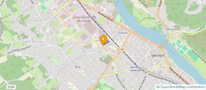 localisation de l'entreprise CONSORTS FOLLIN  VERNON