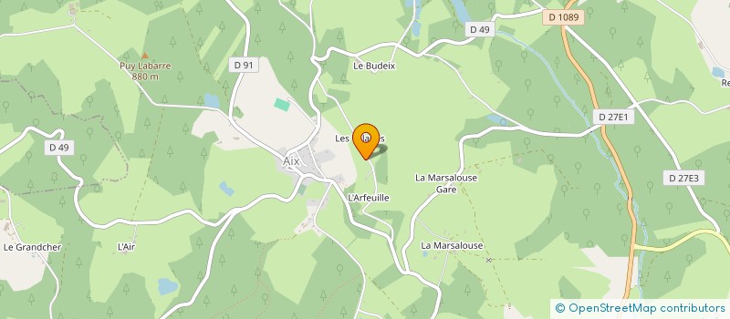 localisation de l'entreprise CONSORTS FRAYSSE  SAINT-BONNET-PRES-BORT