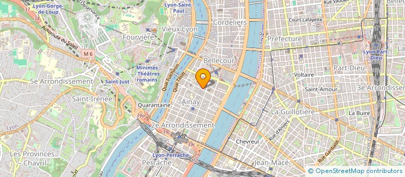 localisation de l'entreprise CONSORTS GARNIER ANDREE ET LUCILE  LYON