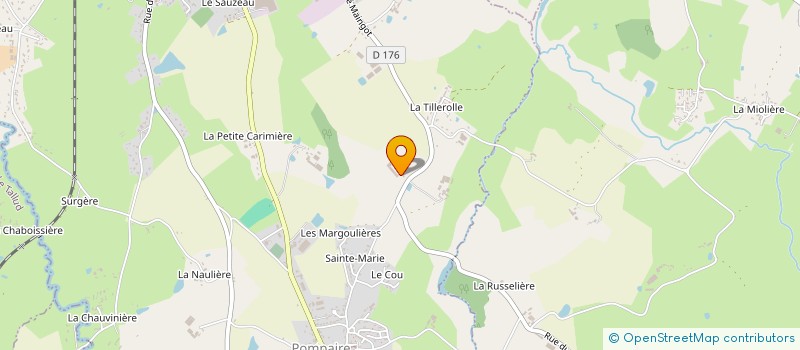 localisation de l'entreprise CONSORTS GARNIER PAUL ET JEANNE à GOURGE