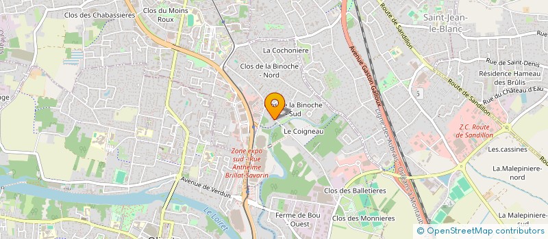 localisation de l'entreprise CONSORTS HAVEAUX  ORLEANS