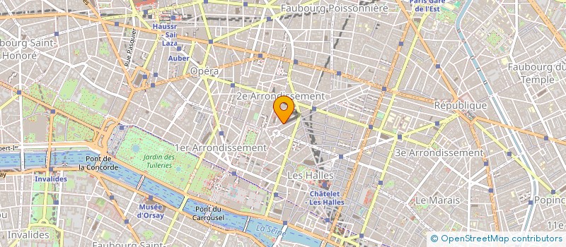 localisation de l'entreprise CONSORTS HEDE HAUY TISON  PARIS