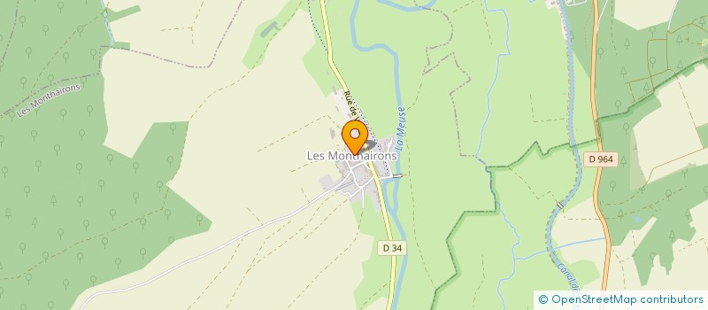 localisation de l'entreprise CONSORTS L'HOSTE MARTHE COLETTE J.MARIE à LES MONTHAIRONS
