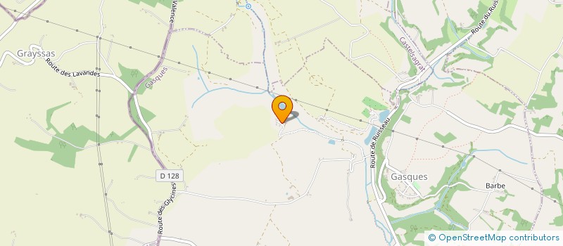 localisation de l'entreprise CONSORTS LACOUTURE JEAN ET PATRICIA  SAINT-VINCENT-LESPINASSE