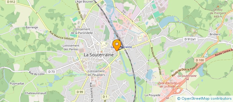 localisation de l'entreprise CONSORTS LANDON  LA SOUTERRAINE