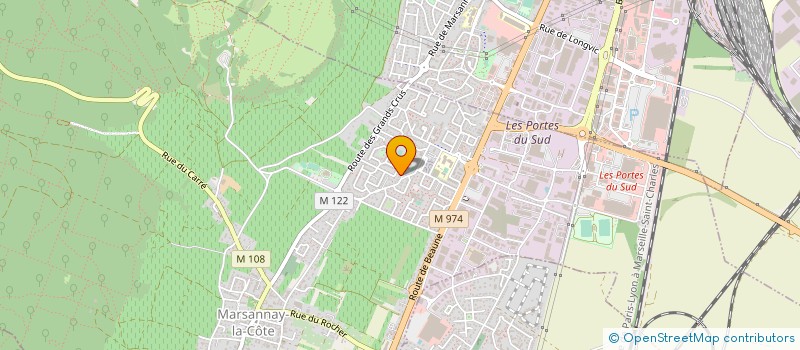 localisation de l'entreprise CONSORTS LAUROFF LUCIEN ET YVETTE à MARSANNAY-LA-COTE